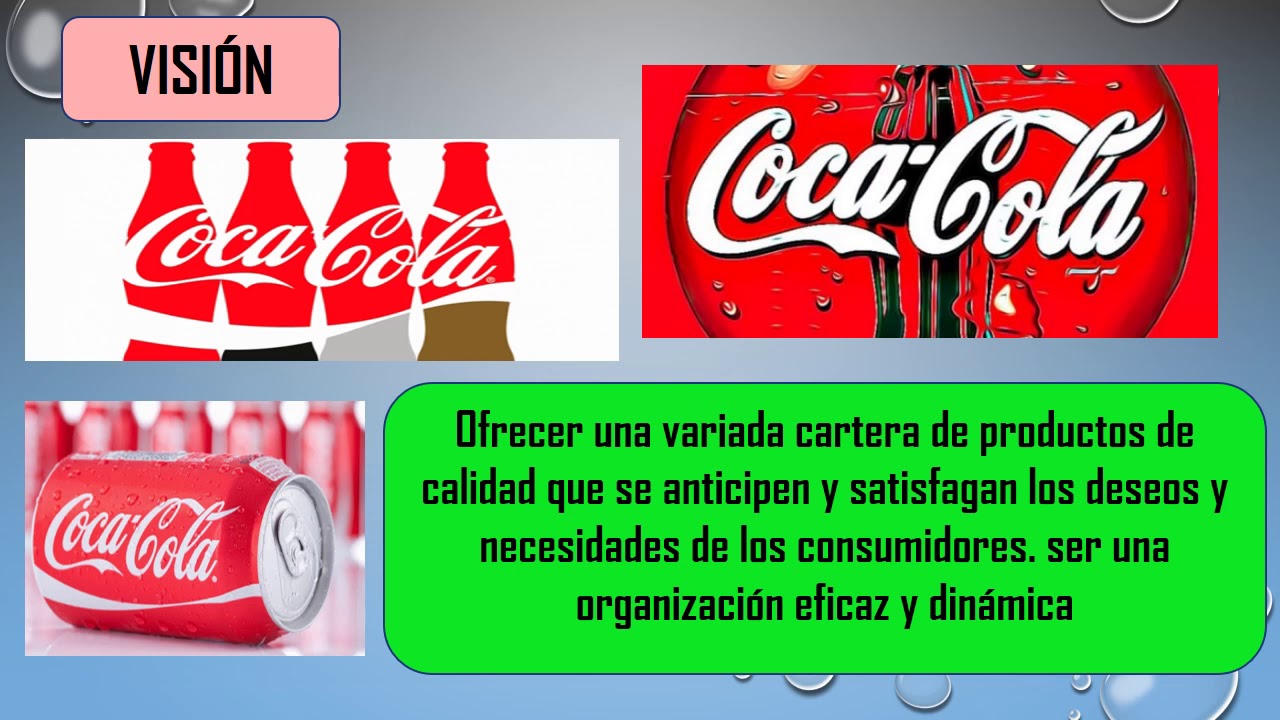 MISION Y VISION DE GOOGLE,COLGATE,COCACOLA