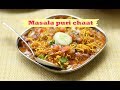 Masala Puri Chaat Street Food Style Masala Puri