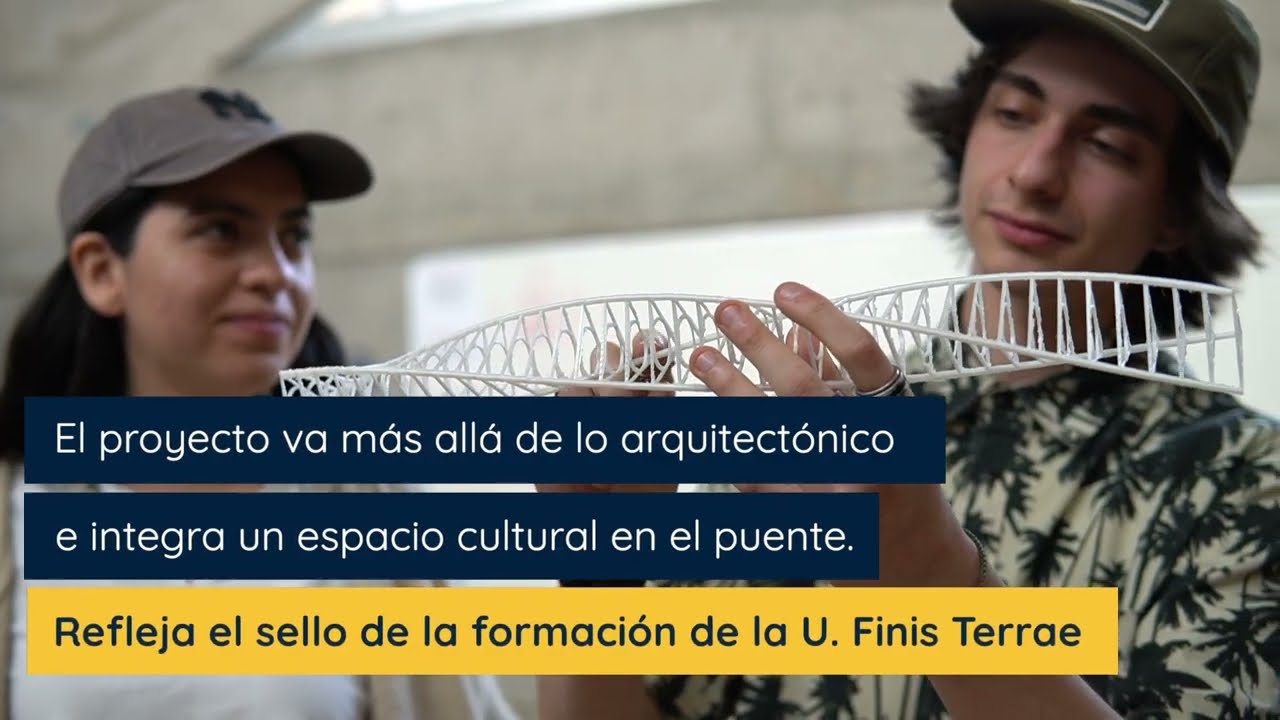 Estudiantes U. Finis Terrae obtienen 1° lugar en prestigioso concurso de Arquitectura