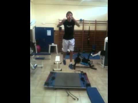 Weflyhigh Beachteam Xandi Huber & Robin Seidl Krafttraining2 Teneriffa2013