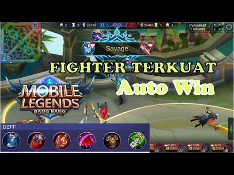 Top Global Alpha, Fighter Terkuat + Auto SAVAGE?! Mobile Legend Indonesia