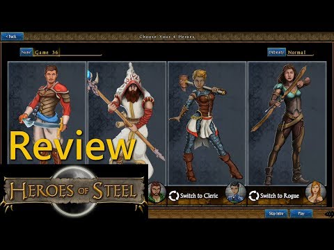 HEROES OF STEEL RPG - Gameplay Review - YouTube