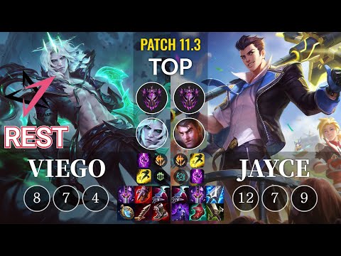 JT Rest Viego vs Jayce Top - KR Patch 11.3