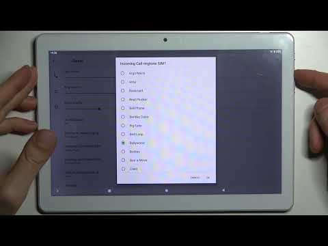 How to Change Ringtone in TOSCIDO M863 – Open Ringtone List