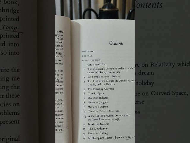 Vídeo relacionado con Mr Tompkins in Paperback (Canto Classics)