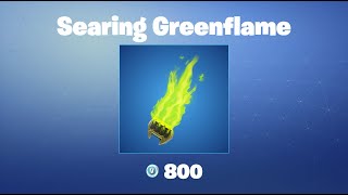 Searing Greenflame | Fortnite Pickaxe