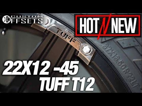Hot n New Ep. 85: Tuff T12 22x12 -45 in Satin Black with Brushed Inserts