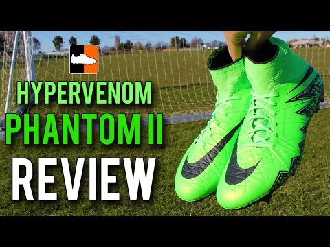 Green Nike Hypervenom Phantom II Review - Lightning Storm Edition