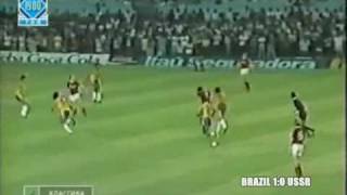 Amistoso 1980: Brasil 1x2 URSS