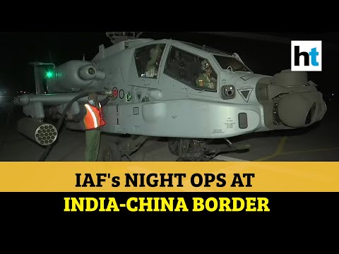 Watch: IAF's Chinook, Apache & MiG-29 conduct night ops at India-China border