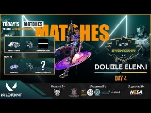 OUTLAW VALORANT SHOWDOWN – DOUBLE ELIMINATION STAGE 🔥 DAY 5