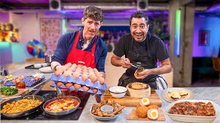 2 Chefs vs 60 EGGS!
