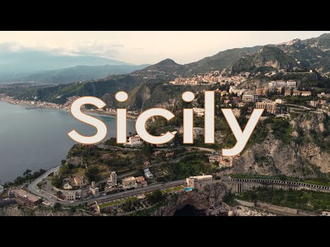 Flying over Sicily, Italy: a Relaxing Drone Video