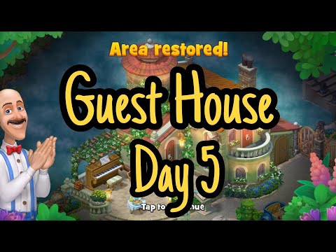 GARDENSCAPES NEW ACRES - Guest House Day 5 - AREA RESTORED
