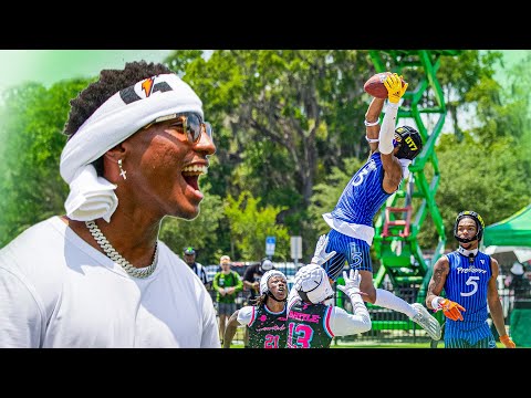 I Made My Own 7on7 Team! (4&5 Stars Only) w/ AJ Greene