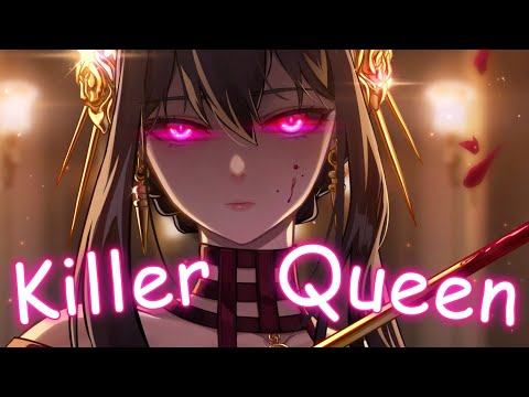 「Nightcore」- Killer Queen (Lyrics) - Mad Tsai