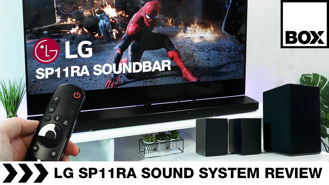 Саундбар LG SP11RA, черный