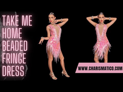 CHARISMATICO Pink Cher-Inspired 'Take Me Home' Beaded...