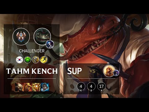 Tahm Kench Support vs Leona - KR Challenger Patch 11.5
