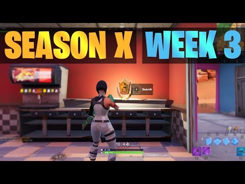 Fortnite Secret Battle Star Location SEASON X / 10, WEEK 3