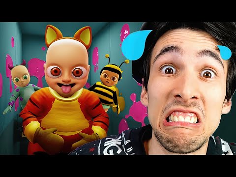 I HAVE TO BABYSIT THREE WEIRD CHILDREN!! | Baby in Yellow *NEW*