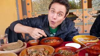 Best Bhutanese Food - FEAST of Bhutan Dishes - Fermented YAK Cheese! (Day 12) - YouTube