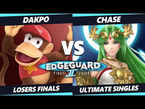 Edgeguard II Losers Finals - Dakpo (Diddy Kong) Vs. Chase (Palutena) SSBU Ultimate Tournament