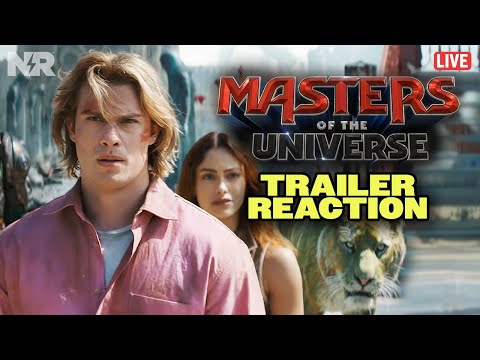 MASTERS OF THE UNIVERSE TRAILER REACTION
