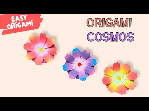 DIY Origami Poppy  Easy Paper Flower Craft for Beginners