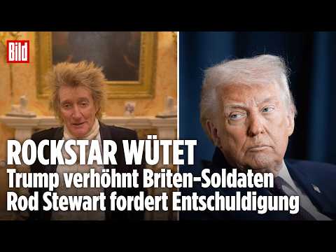 ROD STEWART TEILT GEGEN TRUMP AUS: „Dieser Wehrdienstverweigerer soll sich entschuldigen!“