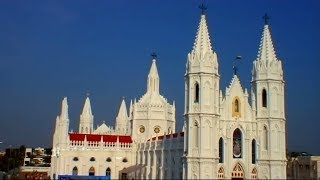 Outside view of Velankanni church