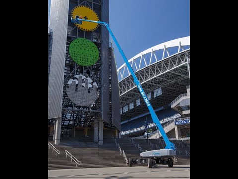 A quick ride on a brand-new Genie SX-135 XC