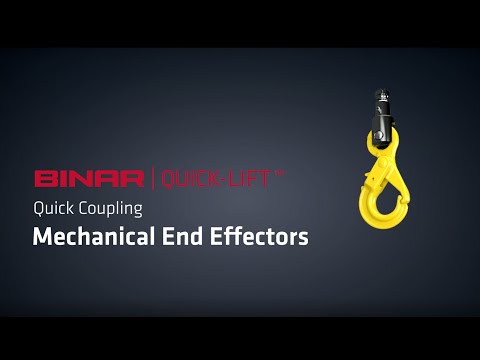 Quick Coupling and Mechanical End Effectors | Binar Handling