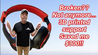 Beats Studio 3 Headband Breaking? 3D Print This Instead