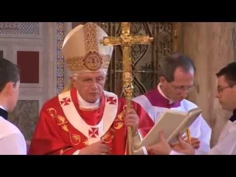 Pope Benedict XVI Mass in Westminster Cathedral - Full Video