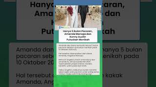 Langsung Satset! Amanda Manopo dan Kenny Austin Putuskan untuk Menikah seusai 5 Bulan Pacaran