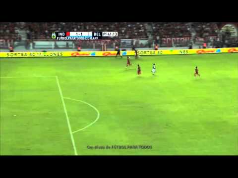 Lo perdió Obolo. Independiente 1 - Belgrano 1. Fecha 4. Primera División 2015. FPT.