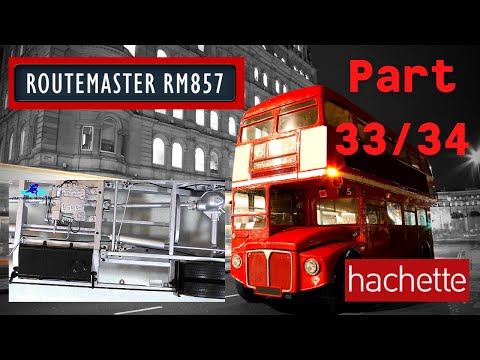 Hachette Routemaster RM857 Londonbus Part 33 & 34 - Montage des Tanks und Schienen für das Chassis!