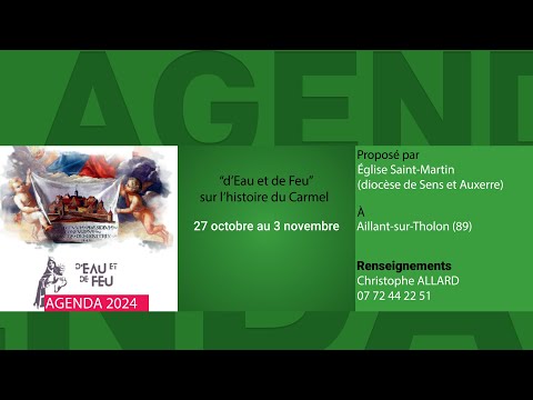 Agenda du 14 octobre 2024