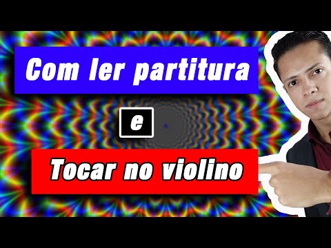 Aula de violino | Como ler partituras e tocar no VIOLINO