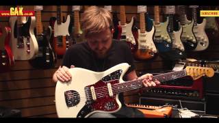 Video thumbnail for Fender - Custom Shop 62 Jaguar Closet Classic (Olympic White) Demo at GAK by GAK