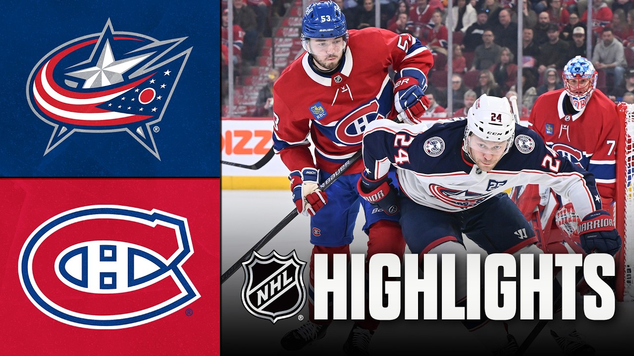 3월27일 콜럼버스 몬트리올 NHL 하이라이트