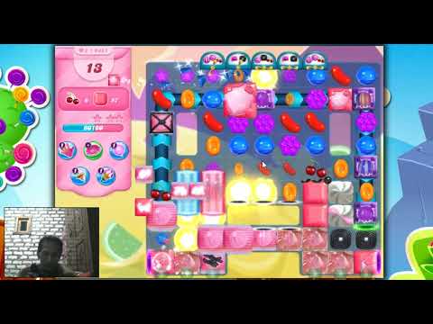 Candy Crush Saga Level 9487 - Sugar Stars, 27 Moves Completed