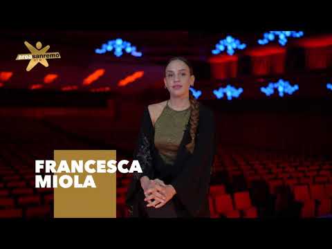 Francesca Miola - finalista Area Sanremo 2020