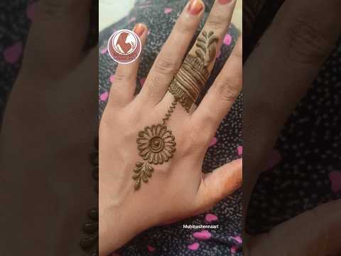 simple mehandi design like and subscribe for more #trending #mehndi #henna