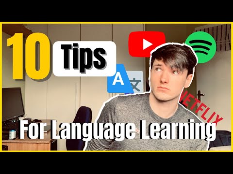 10 TIPS to Learn a Language 👀