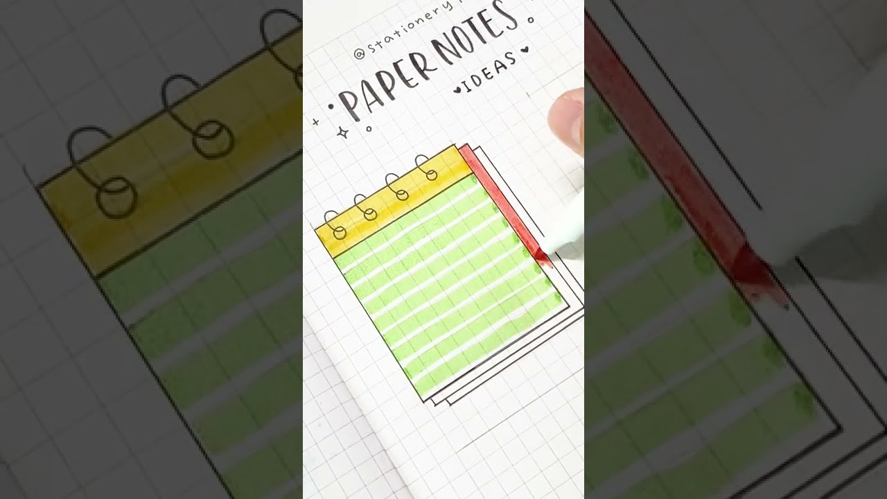 Watch Read And Complete In Your Notebook Now make cute paper notes for your notebook #shorts