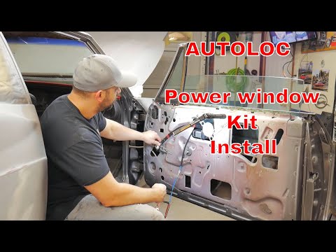 How to install an AutoLoc universal power window kit and an impala project update