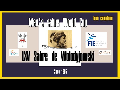 Sabre de Wolodyjowski 2020 - Men's sabre World Cup - team competition - YELLOW piste