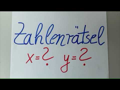 Lineare Gleichungssysteme und Zahlenrätsel